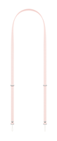 crossbody strap soft pink