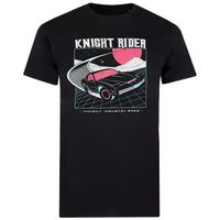 knight rider camiseta tv1044 para hombre