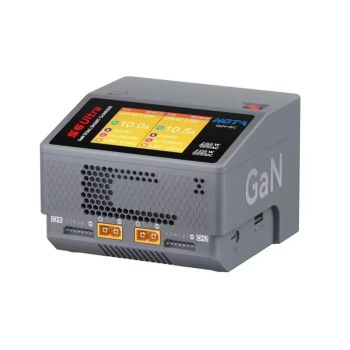 HOTA S6 Ultra AC 480W DC 650W 15A*2 Cargador rápido independiente de 2 puertos y doble canal para baterías LiHV / LiPo /