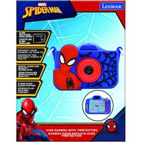 lexibook camara infantil 4 en 1 spider-man de fotos video mp3 y juegos r incluye tarjeta de 8 gb y marcos personalizados