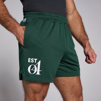 Pantalón corto de rejilla para hombre de MP - Esmeralda oscuro  - M