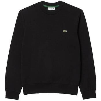 Lacoste Jersey Sweatshirt Col rond noir para hombre