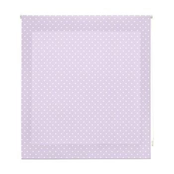 Estor Enrollable Premium - Estor Enrollable Tamaño 150x180 - Estor Premium Color Morado Con Motas Blancas | Blindecor
