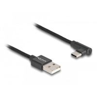 cable usb 20 delock macho usb-a a macho usb-c de 2 m negro