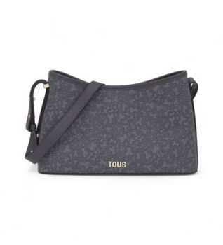 TOUS para mujer. 2002183148 Bolso City mediano Kaos Mini Lines gris (OSFA), Casual, Poliuretano