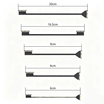 Cable coaxial GEPRC Durabl FPV para unidad aérea DJI O4 / dron de carreras DJI O4 PRO FPV 6cm 9cm 17.5cm 20cm