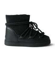 inuikii para mujer 10010030122 botas de piel classic negro 39 plano cordones casual