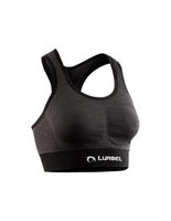 sujetador deportivo de trail lurbel cristallo bra mujer gris