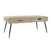 mesa centro paulownia mdf 100x52x72 cajones