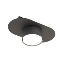 lampara de techo romax negro