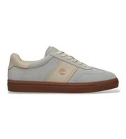 timberland para hombre tb0a43ggewg1 zapatillas de piel lisbon street gris 445 w plano cordones casual