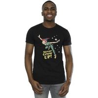 disney camiseta never grow up para hombre