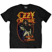 ozzy osbourne tops y camisetas diary of a mad man para mujer