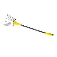 vareadora electrica benza hobby  dedos fibra de vidrio  motor 250w  tubo ajustable hasta 310 cm  bateria 12v  cable 9 m
