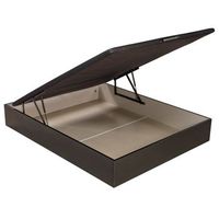 canape 90x200cm royal sleep space bed negro montaje incluido