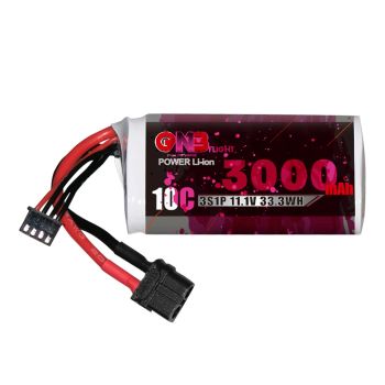 Batería Gaoneng GNB 11.1V 3000mAh 10C 3S Li-ion con conector XT30/XT60 para dron RC