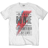 david bowie camiseta hammersmith odeon para hombre