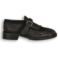 vicolo8 mocasines lavato nero para mujer