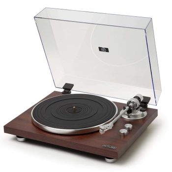 Tocadiscos Muse MT-109 BTO Bluetooth 33/45 rpm Automático Nuez/Aluminio