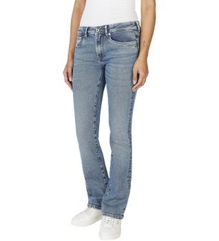 Pepe Jeans para mujer. PL204732IA3 Jeans en fit bootcut Piccadilly azul (30/32), Casual, Algodón, Denim, Sostenible