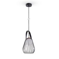 lampara colgante rici negro