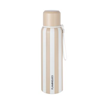 Botella adulto isotérmica 800ml con asa beige