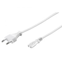 goobay cable de alimentacion iec-320c7 18m blanco