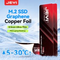 disipador de calor jeyi m2 ssd 05 mm de alta conductividad refrigerador m2 2280 ssd disipador de calor de grafenocobrealmohadilla termica de triple capa para ps5pc