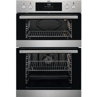 aeg deb331010m electric double oven - stainless steel stainless steel