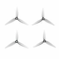 6 pares de helices hqprop 52x32x3 5232 de 52 pulgadas con 3 palas y orificio de 5mm en poli carbonato para drones de