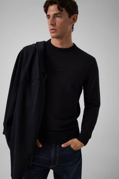 Jersey De Cuello Redondo Con Logo