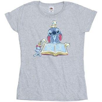 Disney Camiseta Reading Reading A Book para mujer
