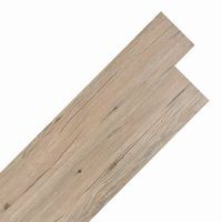 tableros de suelo madera de roble marron 502 m 36 uds pvc vidaxl