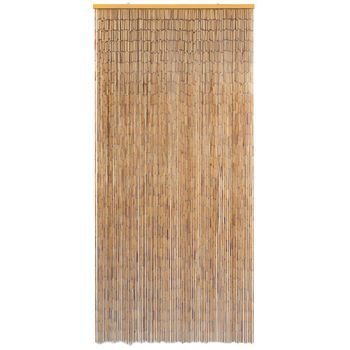 Cortina Para Puerta 90x200 Cm Bambú