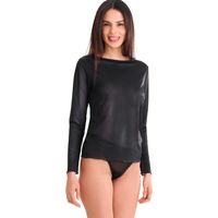 lisca camiseta manga larga camiseta de manga larga shiny star cheek para mujer