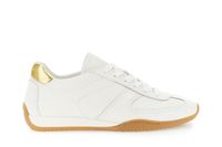 zapatillas de running con cordones en piel napa white 41