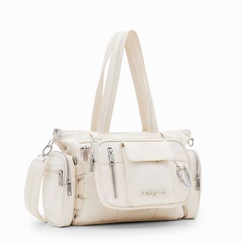 Desigual Bolso Blanco 24WAXY37-1021