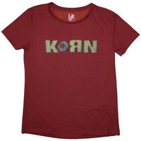 korn camiseta manga larga doll issues para mujer
