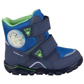 Lurchi Descansos Kalle Dark Blue Applegreen Textil para niño