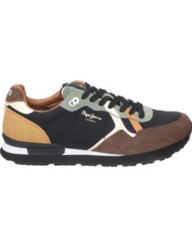 Zapatillas Para Hombre Pepe Jeans Pms400002-898 Marrón Y Negro 41