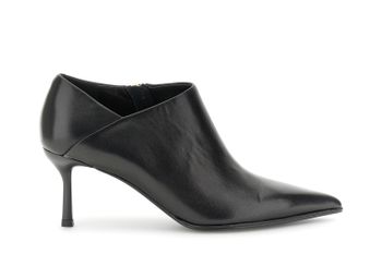 botines de piel napa black 37