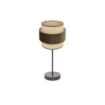 Sobremesa Reyes 1xe14 Marron/natural-marron 43x18x18 Cm