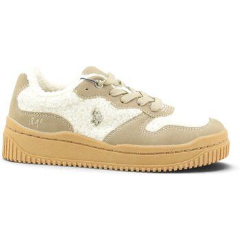 U.S Polo Assn. Deportivas Moda AMBER001A-AI27-CRE-BEI01 para mujer