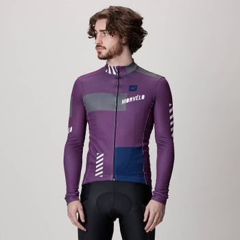 Morvelo RADIUM Merino Jersey - L - Purple