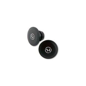 Tapón de rosca Highsider negro mate par