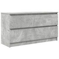 mueble tv  mueble de salon  mesa de tv madera de ingenieria gris hormigon 100x35x54 cm