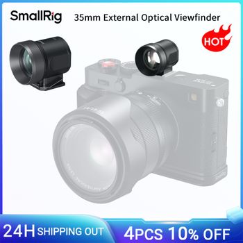 Visor Óptico Externo SmallRig de 35 mm con Líneas de Marco 3:2 Integradas para Sony ZV-E10 / A6700/A7C, Fujifilm X-E5/X-M5 y Nikon
