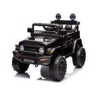 coche electrico toyota fj cruiser 4x4 con licencia oficial de chipolino - black