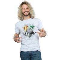 harry potter camiseta hogwarts para hombre