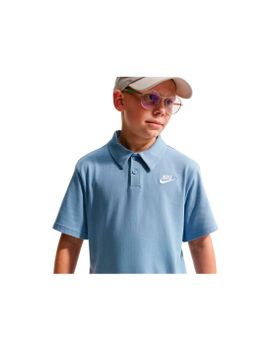 Polo Nike Nsw Club Knit Ss Polo Lbr Infantil Azul